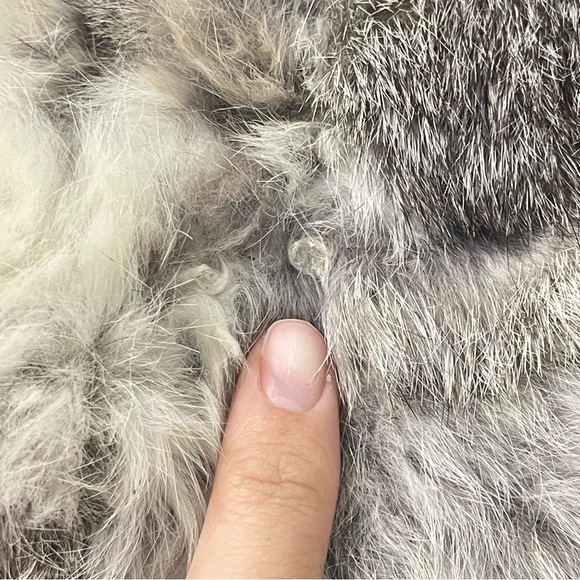 Vtg Fur Couture Beverly Hills Patchwork Fur Coat Luxury Boho Winter Statement Sm - Picture 10 of 13